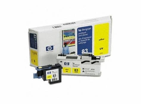 HP C4963A (UV Yellow Printhead and Cleaner) (83) 